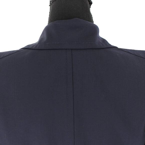 Fendi Wool Single Breasted Logo Sleeve Navy Blue Formal Blazer Suit Jacket 38 XS - Picture 6 of 8